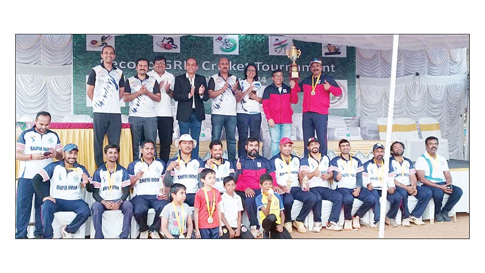 BNPM wins GRIC Cricket Tournament 2024