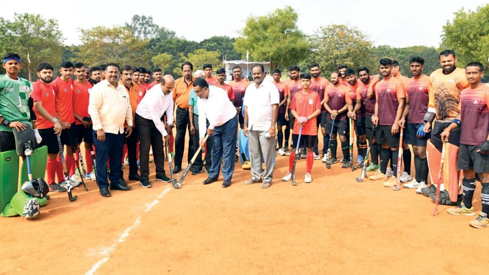 Hockey Mysore Invitation Cup begins