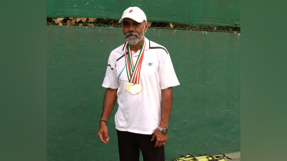 Senior Tennis: City’s Nagaraj selected to represent India