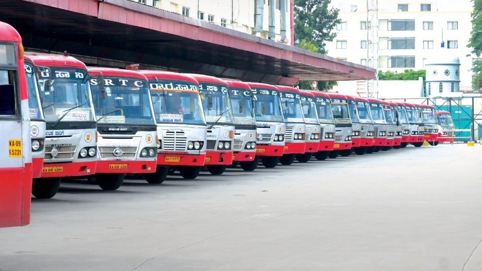 No operation of KSRTC buses in Mysuru