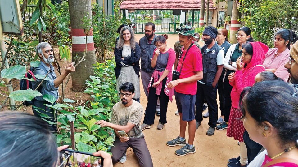 Wildlife Week: Nature walk conducted at Karanji Lake