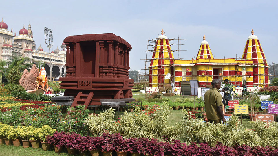 Flower Show at Palace from today