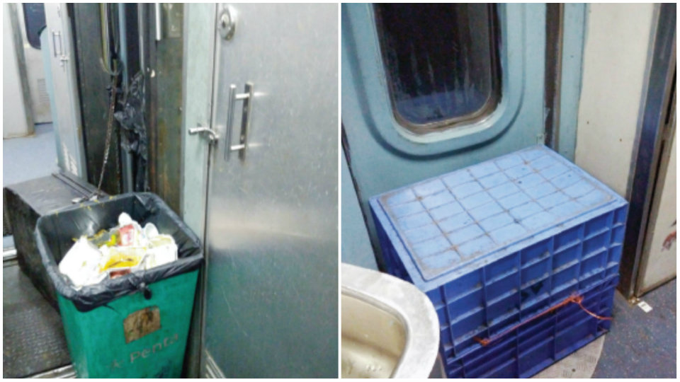 Woes of Rajdhani Express traveller